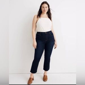 Madewell Petite Curvy Cali Demi-Boot Jeans in Larkspur Wash